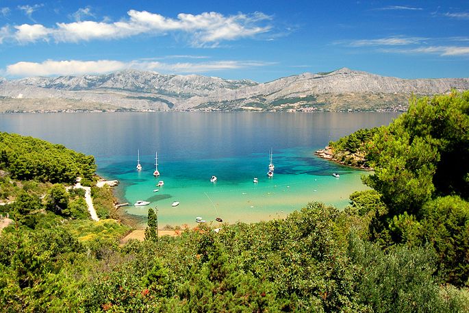 Plaža Lovrečina | Pješćane plaže na otoku Braču